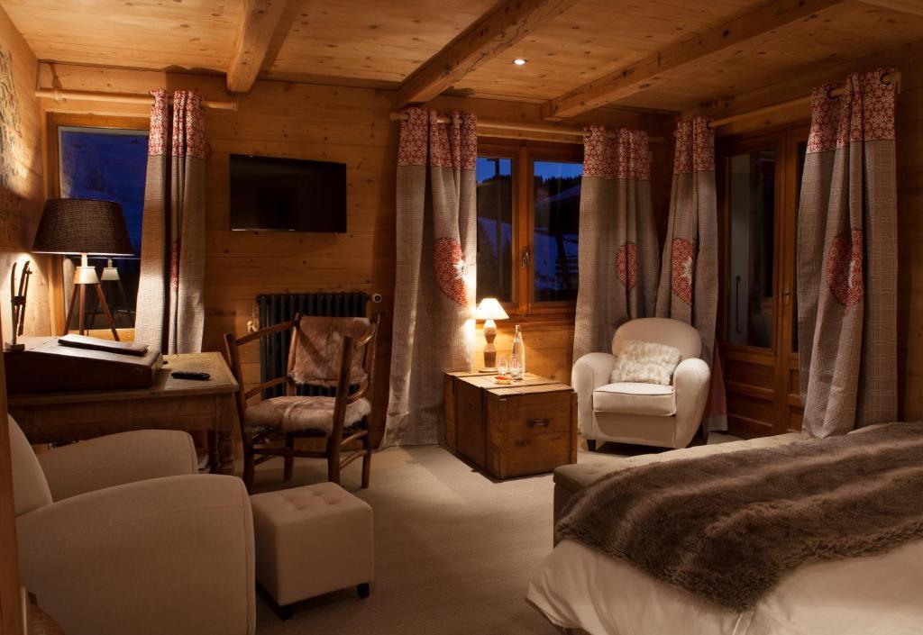 Chalet-Hotel Les Cimes Ле-Гран-Борнан Экстерьер фото