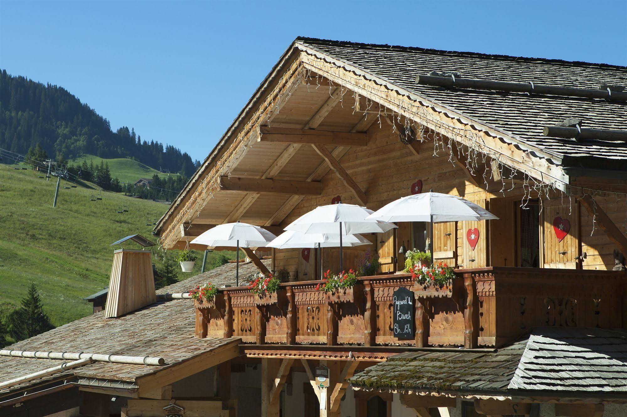 Chalet-Hotel Les Cimes Ле-Гран-Борнан Экстерьер фото